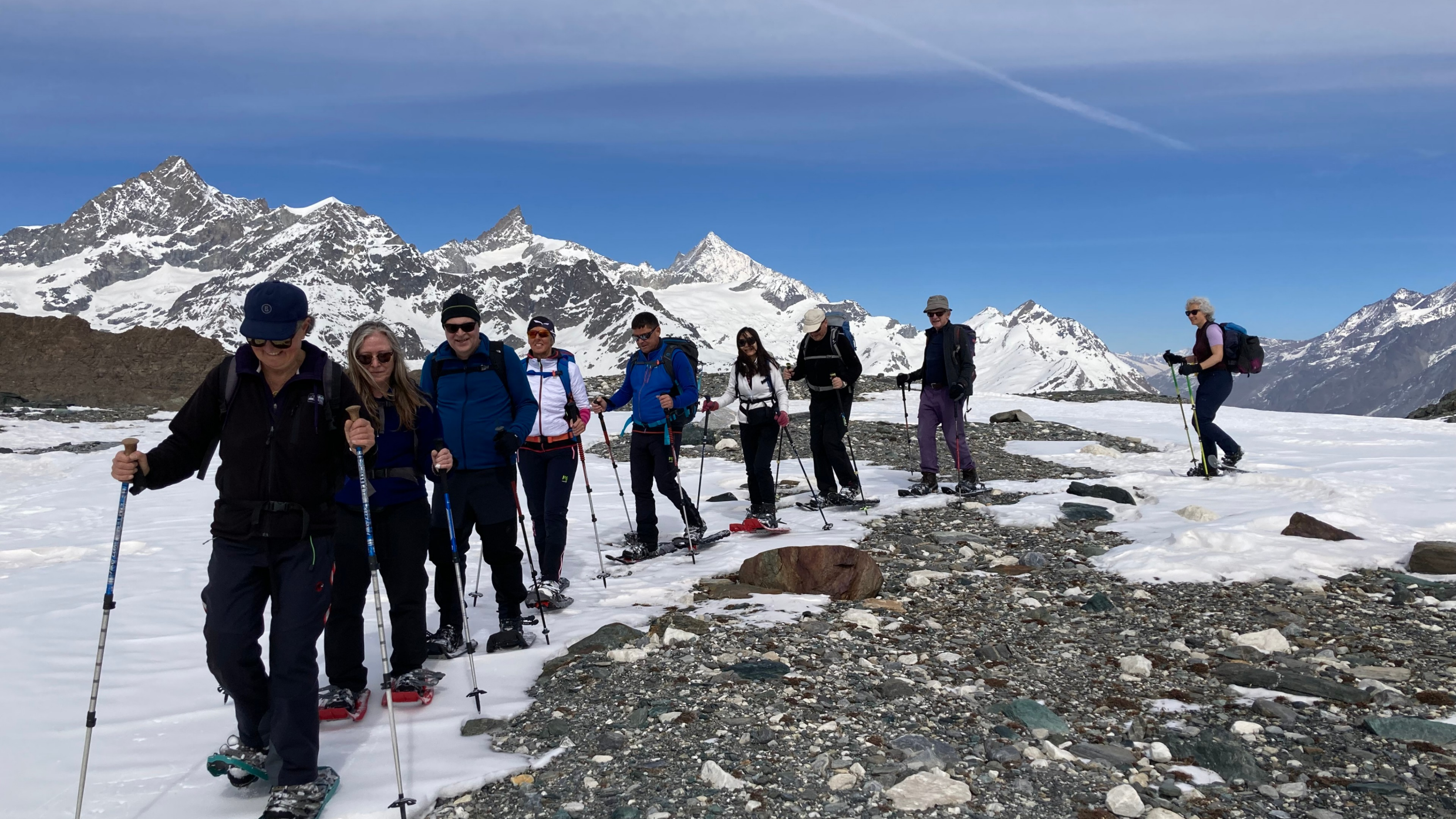 Berg+Ski: Schneeschuhtour Furggletscher