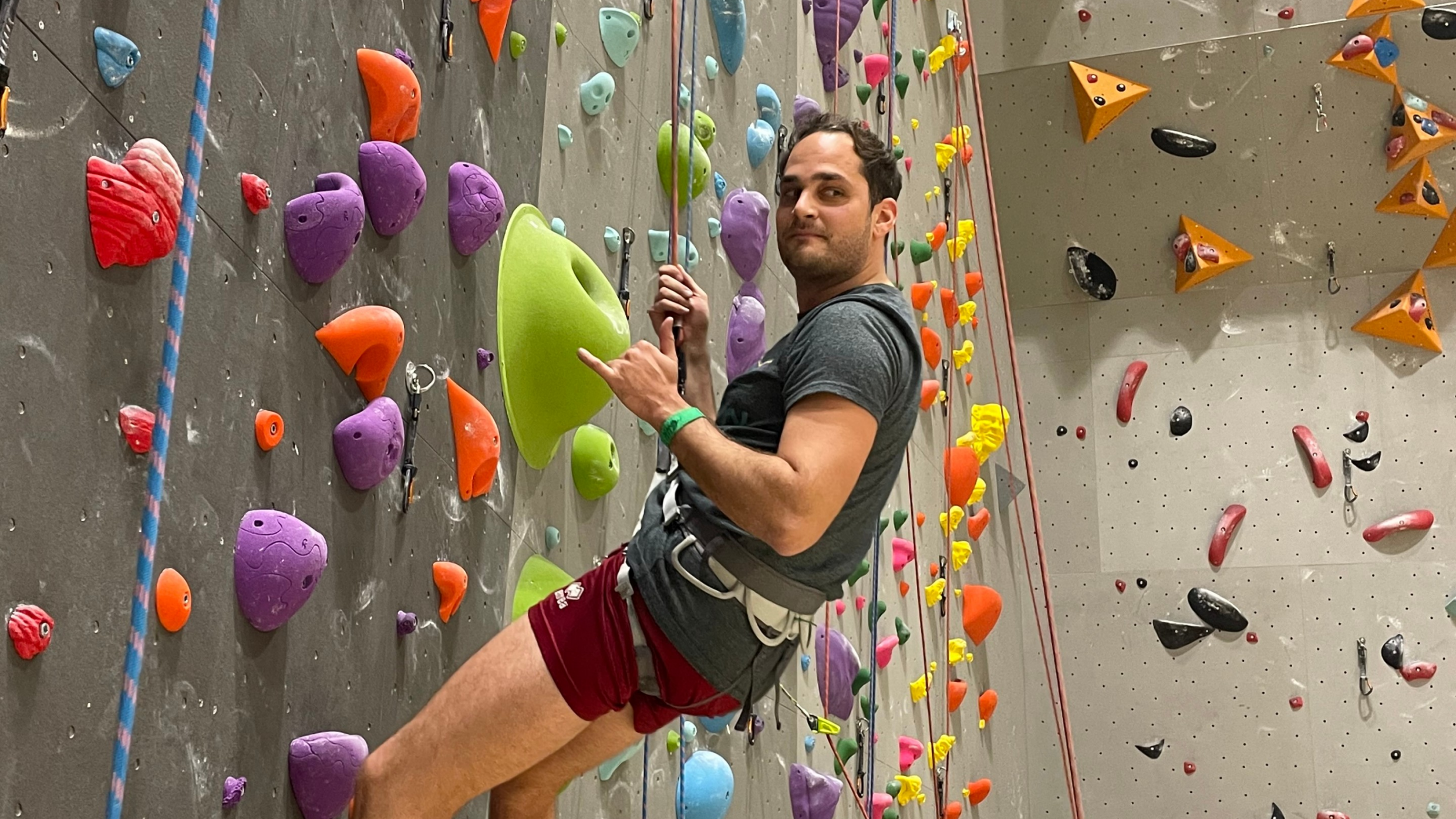 Polysportives Angebot: Indoor Klettern