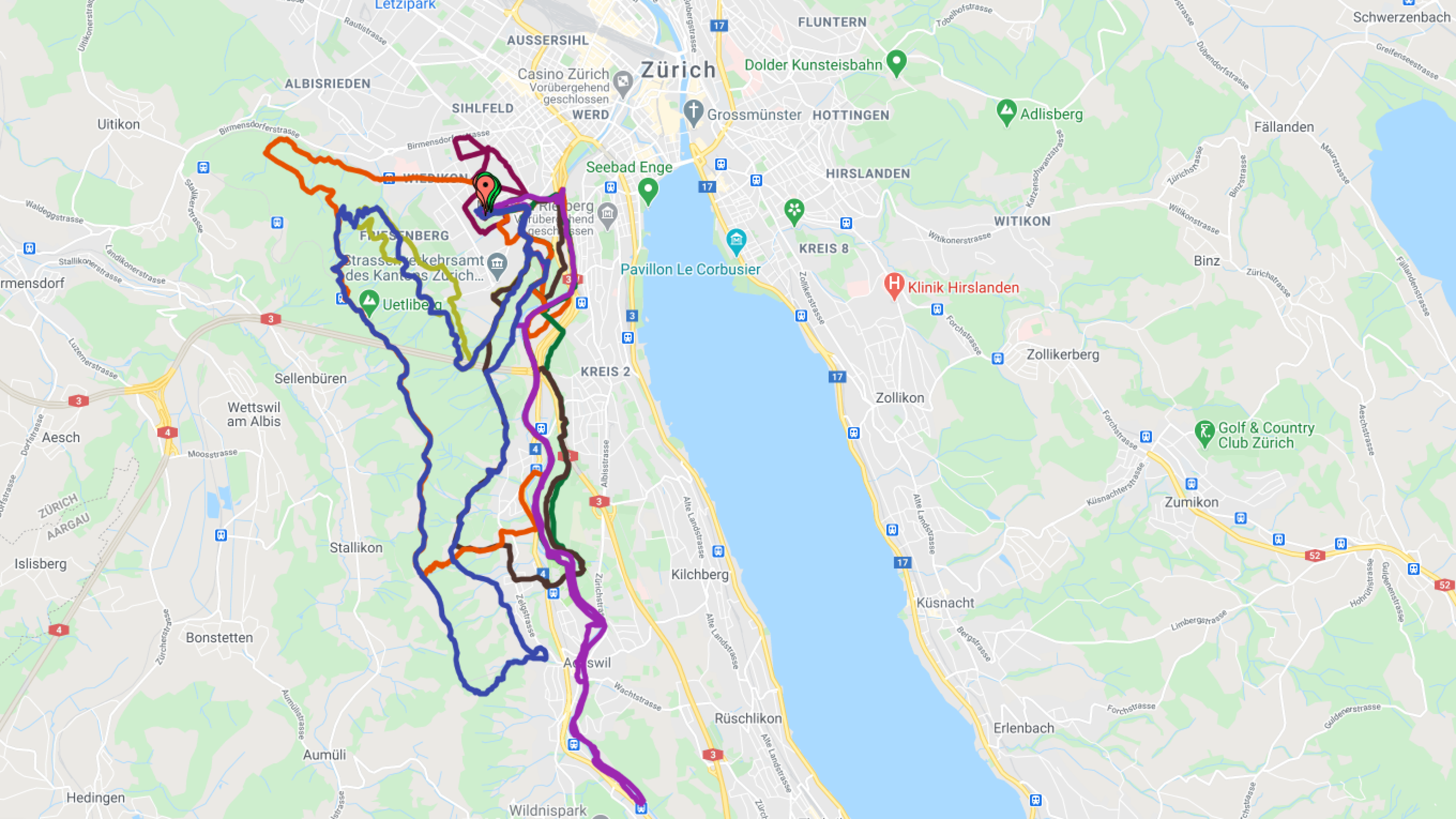 Joggingrouten ab Binz